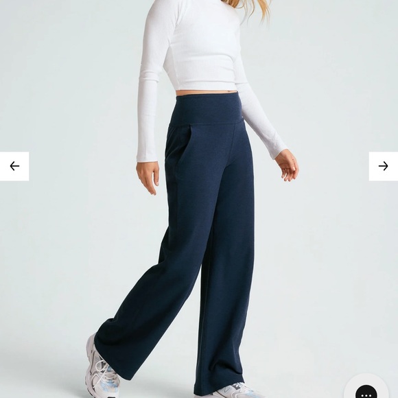 Beyond Yoga Pants - Beyond Yoga Spacedye Laid Back Wide Leg Pant 31"